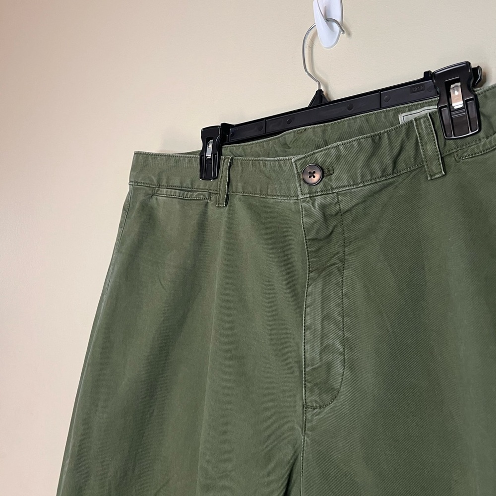 NWT Gap High Rise Stride Ankle Khaki Olive Green - Picture 6 of 11